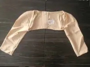 Arm Faja Shapewear Beige Size S Recovery Compression Arm Sleeves Post Surgery