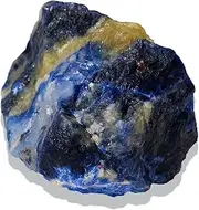 Apengshi 1pcs 1.2-2'' Natural Sodalite Raw Stone Healing Crystal Large Rough Rocks for Fountain Rocks Home Decor Witchcraft Meditation