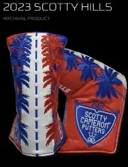 Scotty Cameron 2023 US Open Scotty Hills Blade Headcover ~ New