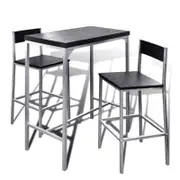 vidaXL Counter Height Breakfast Bar Set Home Kitchen Furniture Table Chairs