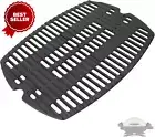 7644 Cast Iron Cooking Griddle for Weber Q100, Q1000, Q120, Q1200, Q140, Q1400 S