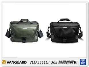 ☆閃新☆Vanguard VEO SELECT 36S 肩背包 相機包 攝影包 背包 黑/軍綠(36,公司貨)