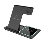 C61 15W Magnetic Suction Foldable Wireless Charger for Iphone Watch Earplugs