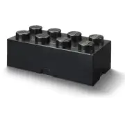 LEGO Storage Products: 40040633 8-Stud Brick Black NEW