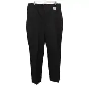 Red Kap Womens Pants 22 Charcoal Gray Work Industrial Half Elastic