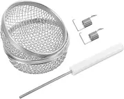 HEALLILY Rv Vent Covers 2 Pack Insect-proof Mesh Screen Stainless Steel Rv Mesh Protectors Camper Vent Cover Screws
