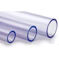 在飛比找蝦皮購物優惠-台灣現貨 PVC 透明藍 水管(4分/6分/1吋)DIY配件