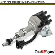 Ignition Distributor with Single Vacuum for Ford E-100 Elite Econoline Mercury (for: Ford)