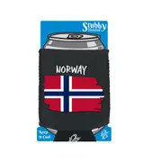 Norway Country Flag Nationality - Stubby Holder With Base