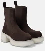 [Rick Owens] Rick Owens Beatle suede ankle boots AU 9 brown