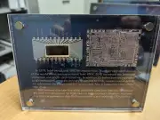 Vintage NOS INTEL P4040 CPU and display
