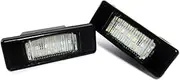 FIQOME 2x LED Licence Number Plate Light White Canbus, for MB Sprinter 906 Viano Vito W639 Scudo Ulysse Note NV200 Car Number Plate Led Light