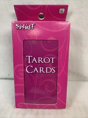 PINK BOX Spirit Novelty Tarot Card Deck Standard 78-Cards Major Minor Arcana