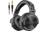 OneOdio Pro-10 Wired Over Ear Headphones Hi-Res Studio Monitor & Mixing DJ Stereo Headsets with 50mm Drivers and 3.5mm/6.35mm Jack for AMP Computer Recording Podcast Keyboard Guitar Piano - Black