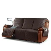 Waterproof Recliner Sofa Cover 1-Piece Couch Covers for Reclining Couches