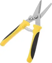 COHEALI High Carbon -saving Thread Trough Cutter Multi-purpose Scissor for Iron Wire Paper Cutting