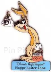 Disney WDW Easter Hunt Magic Kingdom Goofy Pin