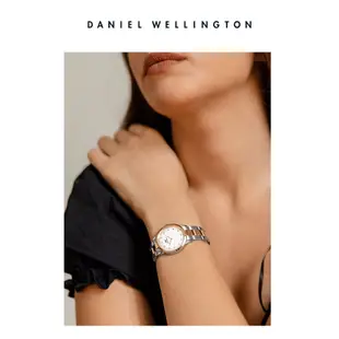 Daniel Wellington 手錶 Iconic Link Lumine 28mm/32mm水鑽精鋼錶(DW00100358 DW00100359)/ 32mm