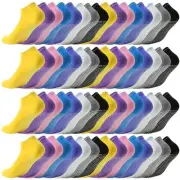 80 Pairs Grip Socks Yoga Socks Non Slip Pilates Socks Bulk Hospital Workout A...