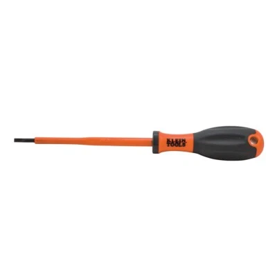 KLEIN Tools 32229INS VDE Insulated Electrician’s 100mm Screwdriver 3.0mm CAB Tip
