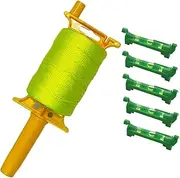 Nylon Cord for Garden Projects with 5 Steps and Handle, Green