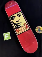 RARE NOS Kareem Campbell Obey Sign City Stars Skateboard Deck Pro Model QS