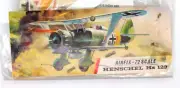 Airfix Henschel Hs 123 1/72 Scale Bagged 1970 NOS Model Kit Aircraft German WWII