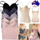 CAMI Camisole with Built in Shelf BRA Adjustable Spaghetti Strap Layer Tank Top