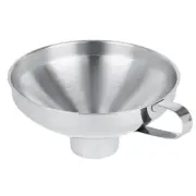 Single Ear Funnel Small Stainless Steel for Kitchen Wide Mouth Funnels