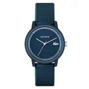 Lacoste 12.12 Silicone Blue Metallic Dial Women's Watch - 2001290