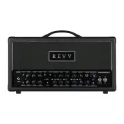Revv Amplification G50 Generator 50-Watt 3-Channel Tube Guitar Amp Head, Black