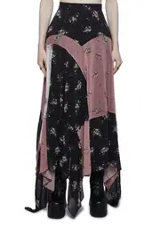 [Widow] Leaves Of Fate Maxi Skirt