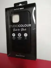 Tech21 Studio Color iPhone 2019 5.8 Case (Back to Black)