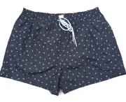 $175 PS Paul Smith Blue Pool Print Swim Trunk Shorts Mens Size XL