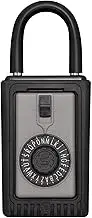 Kidde AccessPoint 001012 KeySafe Original 3-Key Portable, Spin Dial, Titanium Gray