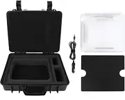 Waterproof Hard Case Fits Starlink Mini Dish Kit, Starlink Mini Case for Starlink Mini, Kickstand, Pipe Adapter, Power Supply, Cables, Ethernet Cables & More