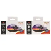 2x Jasart Byron 12-Colour Pocket Watercolour w/ Brush Set Australian Landscape
