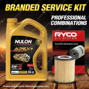 Ryco Oil Filter 5L APX5W30D1 Engine Oil Service Kit for Saab 9-3 1.9 TiD 1.9L (for: Saab)