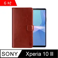 在飛比找PChome24h購物優惠-IN7 瘋馬紋 SONY Xperia 10 lll (6吋