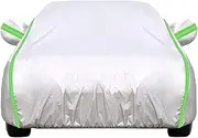 Car Cover Compatible with Nissan Patrol (1961-1969) SUV, Waterproof Outdoor Custom Fit Car Tarpaulin All Weather Vehicle Covers with Windproof Straps Full Coverage Dust Sun Snow Rain Protection
