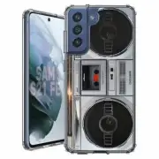 For Samsung Galaxy S20 S21 S23 S24 FE 5g TPU Case+Glass(Boombox)