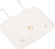 LIGHTAOTAO Car Seat Back Protector Kick Mat with Storage Bag Durable PU Seatback Cover for Auto Interior Accessories Stylish Floral Design Easy Installation Fit