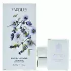 YARDLEY ENGLISH LAVENDER LUXURY SOAP, BX OF 3, 3.5 OZ EA.-MADE IN ENGLAND