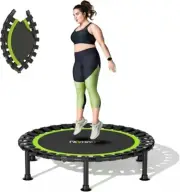 Foldable Mini Trampoline, 40"/48" Rebounder Trampoline for Adults & Kids, 440Lbs
