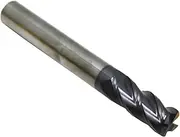 Wokesi 12mm Cutting Diameter,12mm Shank Diameter,150mm Overall length,Extra Long,HRC55,4 Flutes,TiAlN Coated,Solid Carbide,Square End Mill CNC Router Bits(12mmDia×12mmShank×150mmOA)