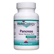 Nutricology/ Allergy Research Group Pancreas Natural Glandular - Pork, 60 Caps (Pack of 4)