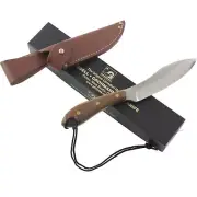 Grohmann Survival Rosewood Handles Fixed Blade Knife 10.25" Full Tang Sheath