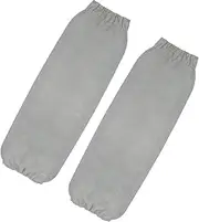 Perfk Welding Sleeves Welding Work Sleeves Breathable 1 Pair Heat Flame Resistant Arm Protection Sleeves Arm Protection for Welder, Grey