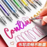 在飛比找蝦皮購物優惠-Highlighter Flash Pen Gel Pen 