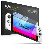 magglass Blue Light Screen Protector for Nintendo Switch OLED - Anti Blueligh...